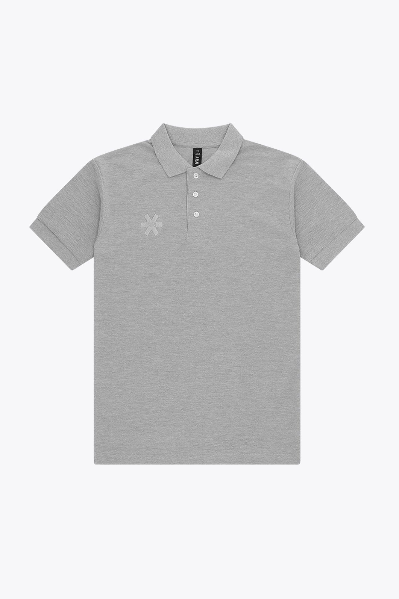 Osaka Unisex Polo Basic | Heather Grey