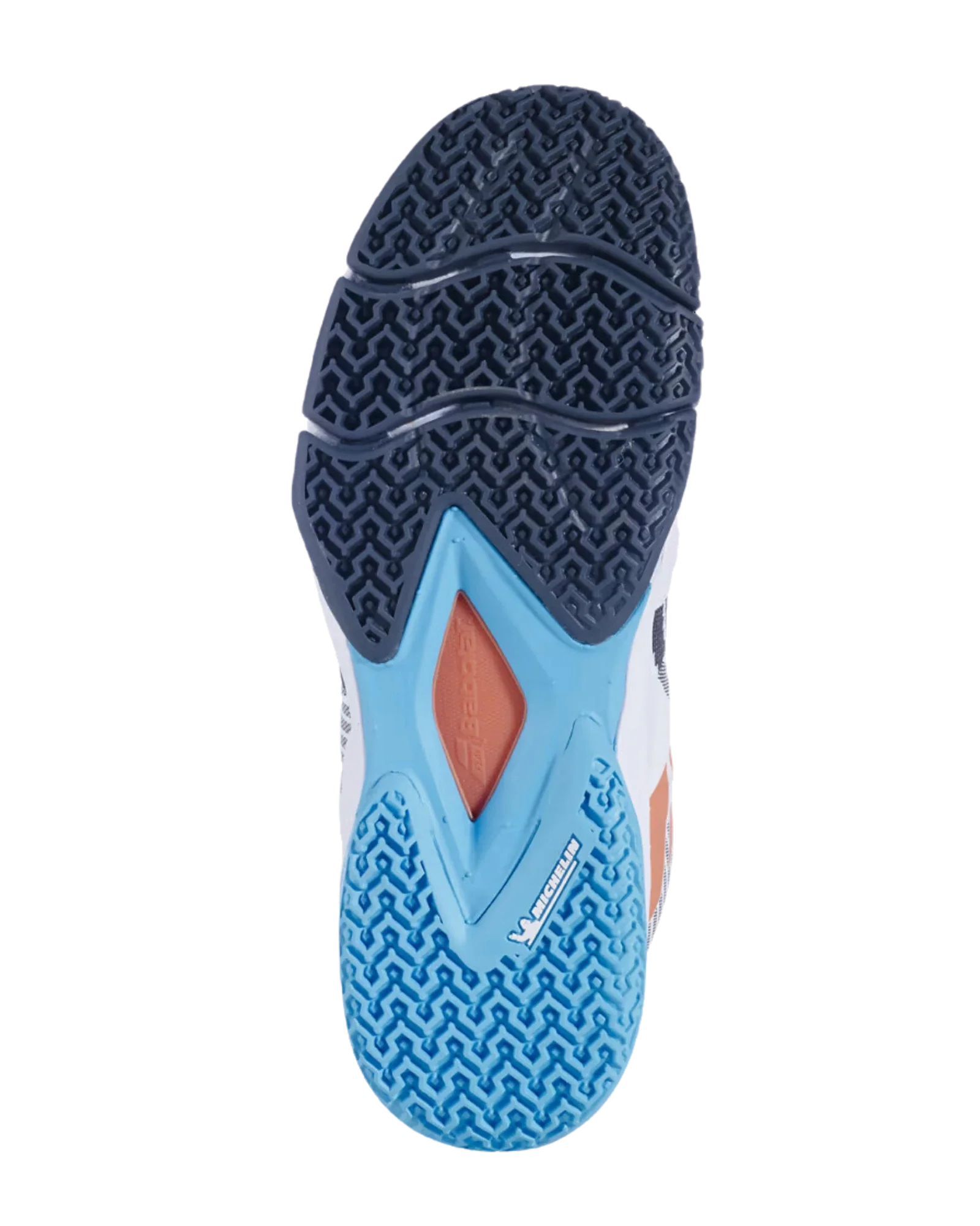 Babolat Sensa White/Canyon Sunset Women Padel Shoes