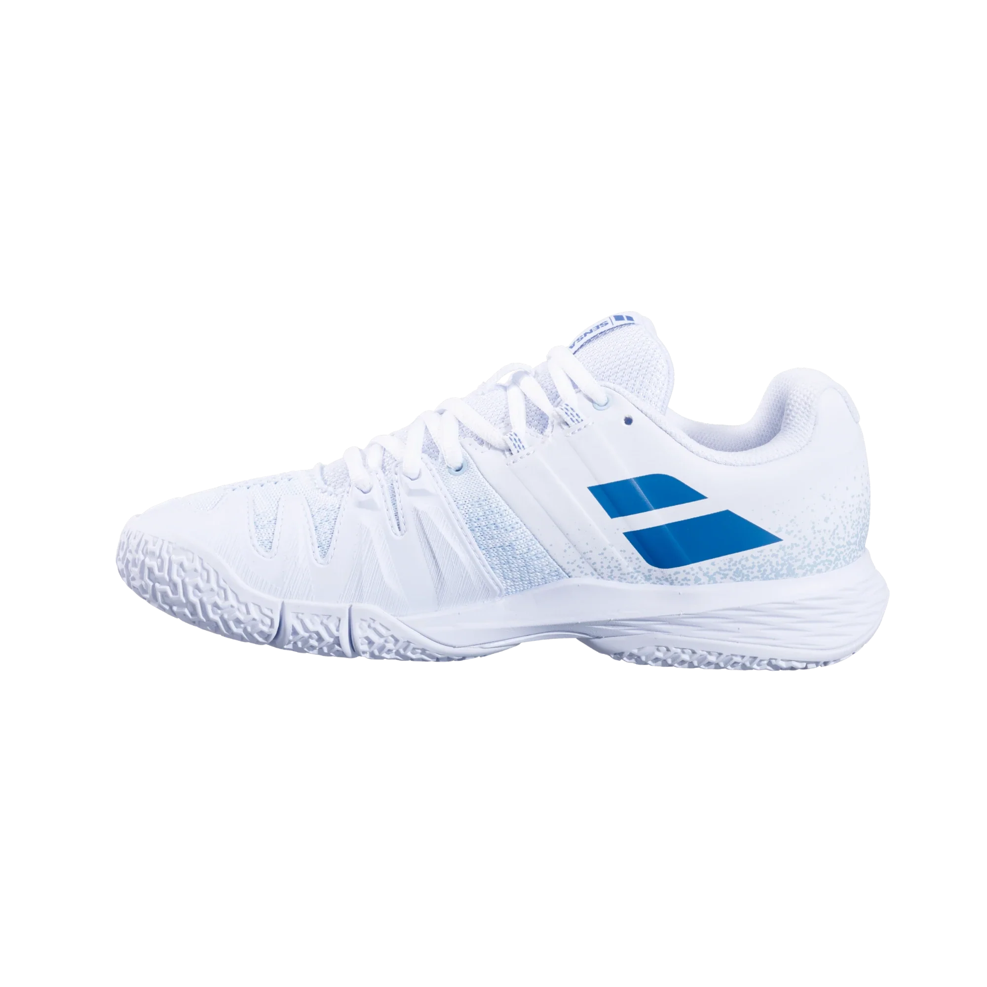 Babolat Sensa White/ Cool Blue Women Padel Shoes