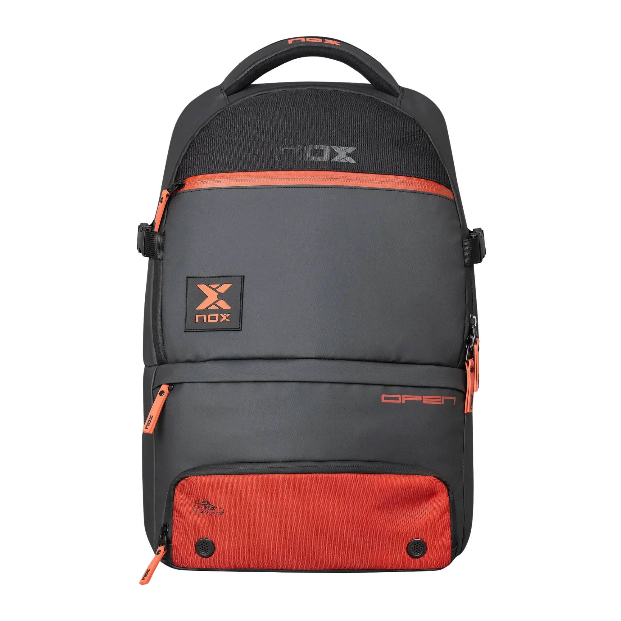 Nox Luxury Open Series BLACK/RED Backpack
