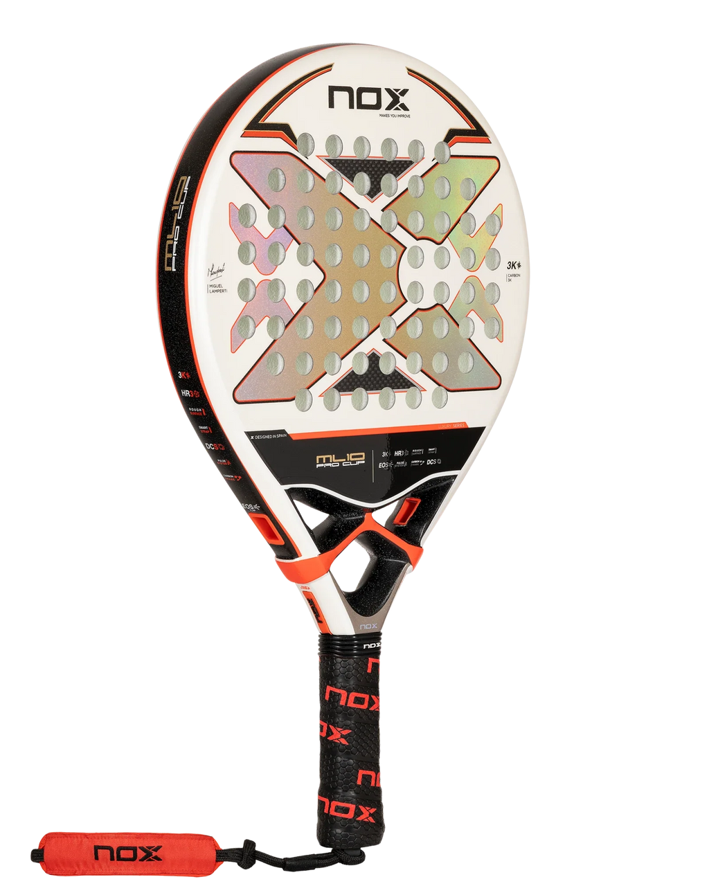 Nox ML10 PRO CUP Luxury 2024 Miguel Lamperti's racket