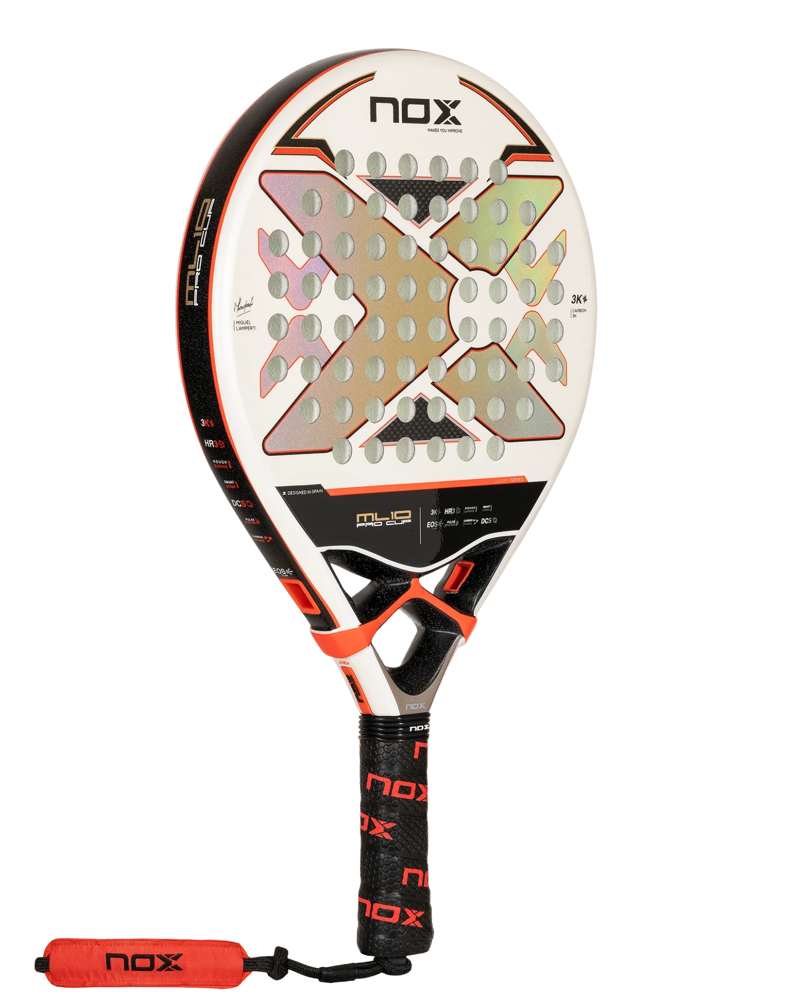 Nox ML10 PRO CUP Luxury 2024 Miguel Lamperti's racket