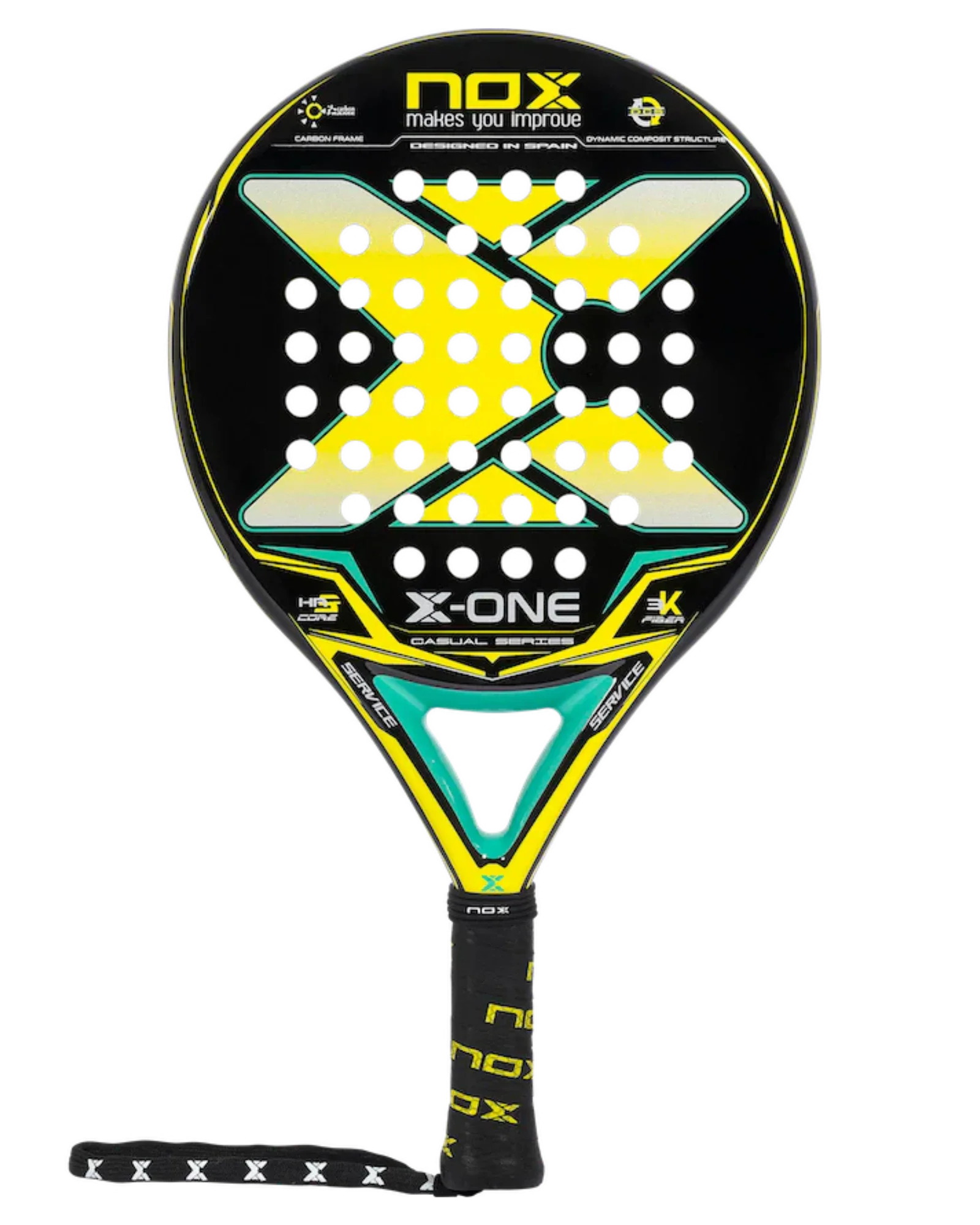 Nox X-ONE Yellow Padel Racket