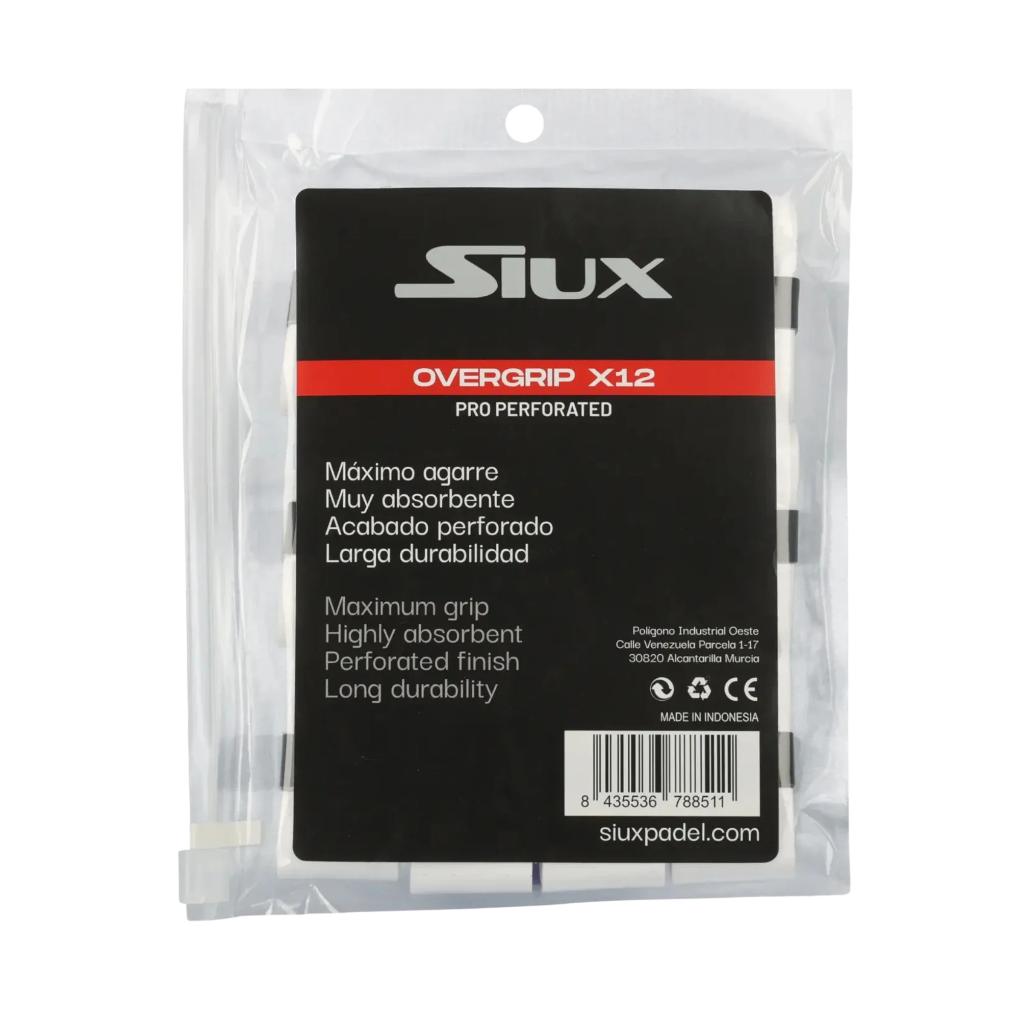 Siux Pro Perforated x12 Padel Overgrip