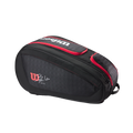 Wilson Bela V3 Padel Racket Bag Black/Red