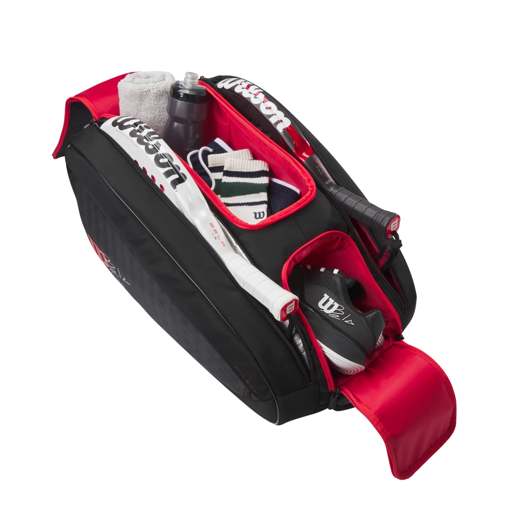Wilson Bela V3 Padel Racket Bag Black/Red